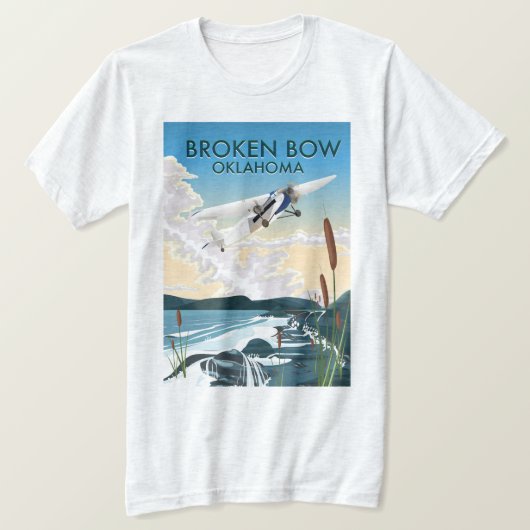 Broken Bow Oklahoma T-Shirt (Design vorne)