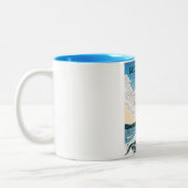 Broken Bow Oklahoma Zweifarbige Tasse (Links)