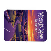 Broken Bow USA Magnet (Horizontal)