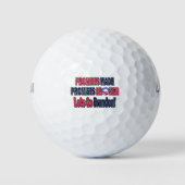 Broken-Brandon Golfball (Vorderseite)