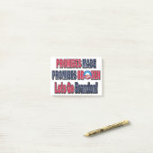 Broken-Brandon Post-it Klebezettel (Auf Schreibtisch)