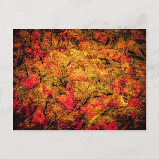 Broken Bricks Postkarte (Vorderseite)