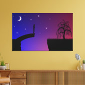 Broken Bridge Canvas Print Leinwanddruck (Insitu (Wohnzimmer))