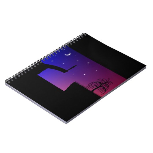 Broken Bridge Notebook Notizblock (Linke Seite)