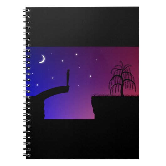 Broken Bridge Notebook Notizblock (Vorderseite)