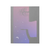 Broken Bridge Notepad Notizblock (Rotiert)