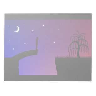 Broken Bridge Notepad Notizblock