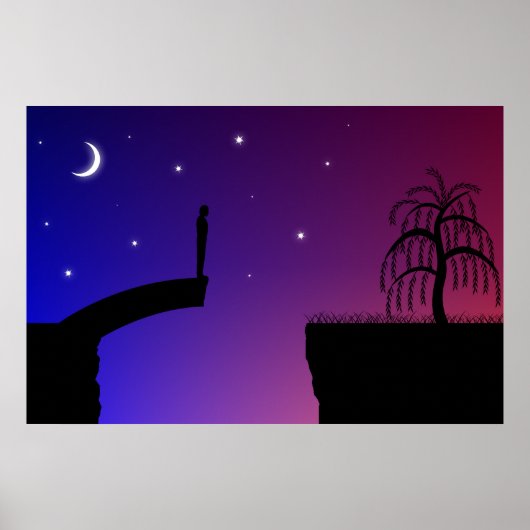 Broken Bridge Print Poster (Vorne)