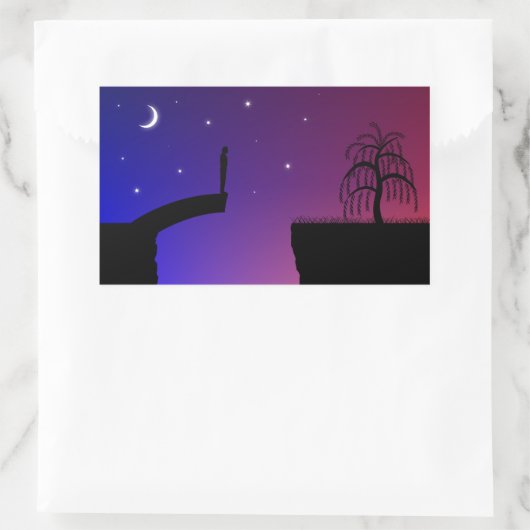 Broken Bridge Stickers (Tasche)