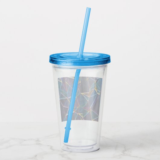 Broken Bubbles Acryltrinkbecher (Rückseite)