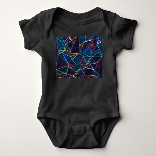 Broken Bubbles Baby Bodysuit Strampler (Vorderseite)