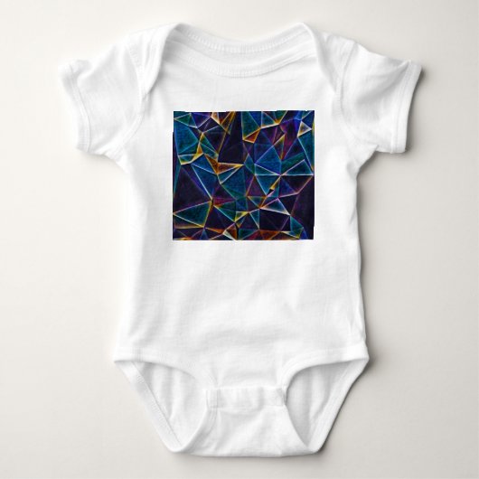 Broken Bubbles Baby Strampler (Vorderseite)