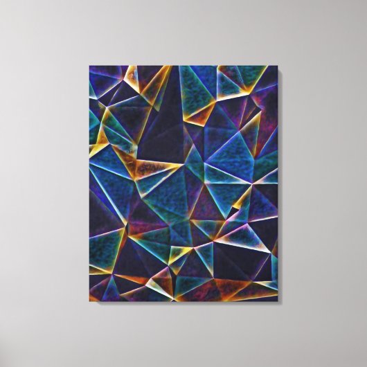 Broken Bubbles Canvas Print Leinwanddruck (Vorderseite)