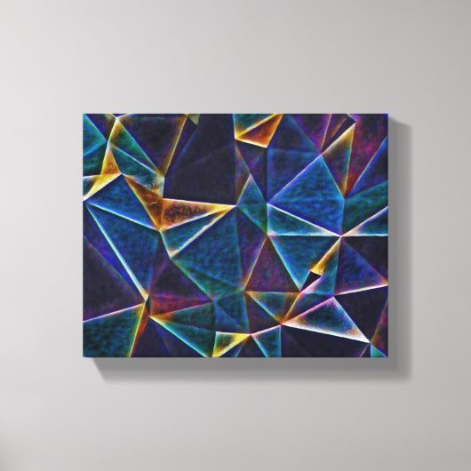 Broken Bubbles Canvas Print Leinwanddruck (Vorderseite)