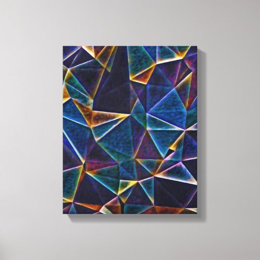 Broken Bubbles Canvas Print Leinwanddruck (Vorderseite)