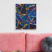Broken Bubbles Canvas Print Leinwanddruck (Insitu (Wohnzimmer))
