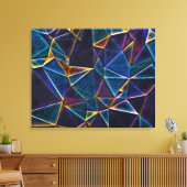 Broken Bubbles Canvas Print Leinwanddruck (Insitu (Wohnzimmer))