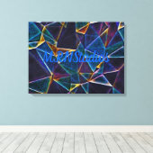 Broken Bubbles Canvas Print Leinwanddruck (Insitu (Holzboden))