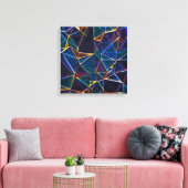 Broken Bubbles Canvas Print Leinwanddruck (Insitu (Wohnzimmer))