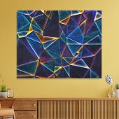 Broken Bubbles Canvas Print Leinwanddruck (Insitu (Wohnzimmer))