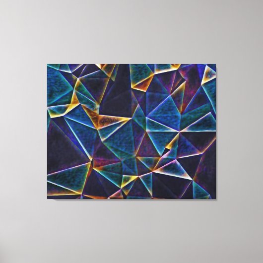 Broken Bubbles Canvas Print Leinwanddruck (Vorderseite)