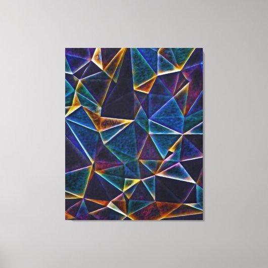 Broken Bubbles Canvas Print Leinwanddruck (Vorderseite)