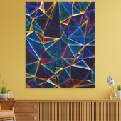 Broken Bubbles Canvas Print Leinwanddruck (Insitu (Wohnzimmer))