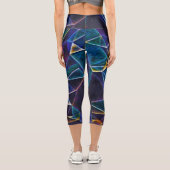 Broken Bubbles Capri Leggings (Rückseite)