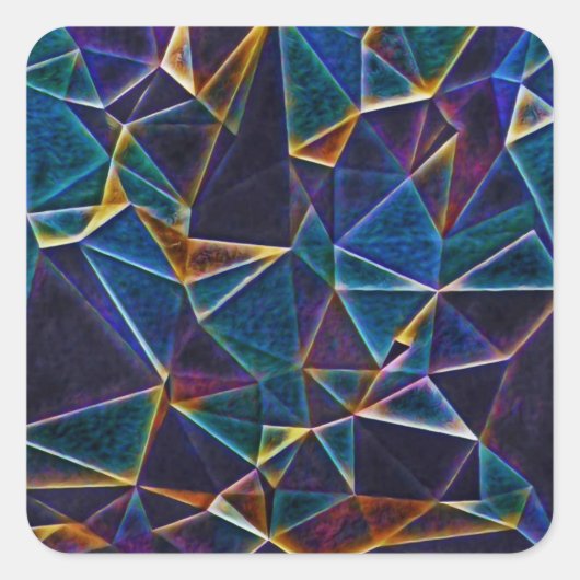 Broken Bubbles Classic Round Sticker (Vorderseite)