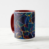 Broken Bubbles Coffee Tasse (Vorderseite Links)