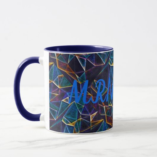 Broken Bubbles Coffee Tasse (Links)