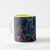 Broken Bubbles Coffee Tasse (Vorderseite Links)