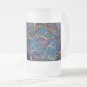 Broken Bubbles Coffee Tasse (VorderseiteRechts)