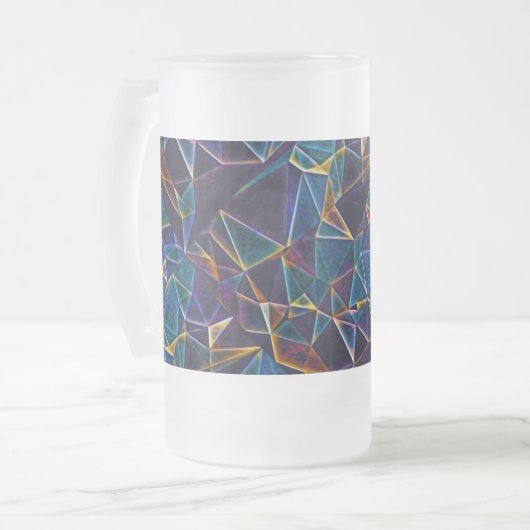 Broken Bubbles Coffee Tasse (Vorderseite Links)