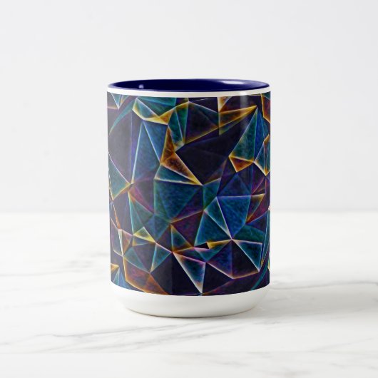 Broken Bubbles Coffee Tasse (Mittel)