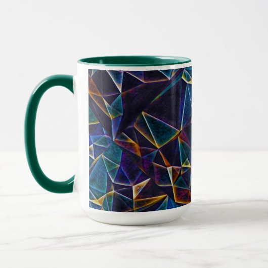 Broken Bubbles Coffee Tasse (Links)