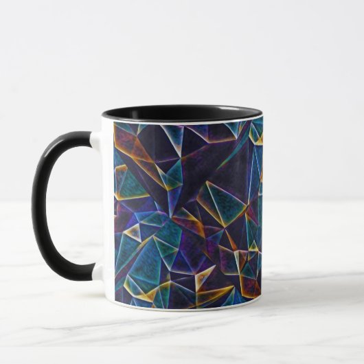 Broken Bubbles Coffee Tasse (Links)