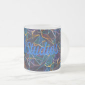 Broken Bubbles Coffee Tasse (VorderseiteRechts)
