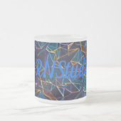 Broken Bubbles Coffee Tasse (Mittel)