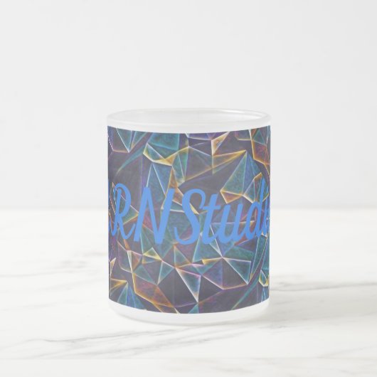 Broken Bubbles Coffee Tasse (Mittel)