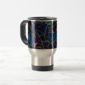 Broken Bubbles Coffee Tasse (Vorderseite Links)