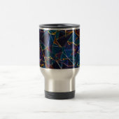 Broken Bubbles Coffee Tasse (Mittel)