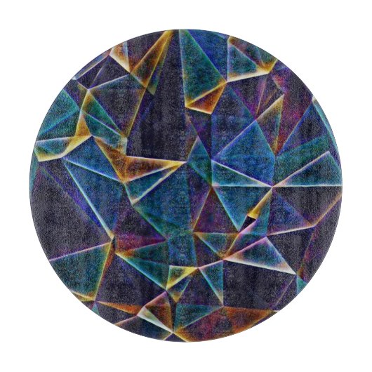 Broken Bubbles Cutting Board Schneidebrett (Vorderseite)