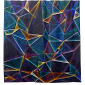 Broken Bubbles Duschvorhang (Vorderseite)