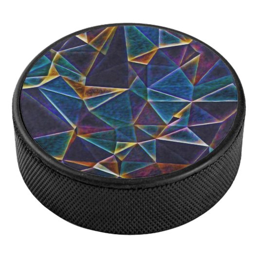 Broken Bubbles Eishockey Puck (3/4)