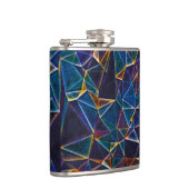 Broken Bubbles Flachmann (Rechts)