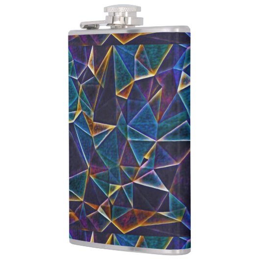 Broken Bubbles Flask Flachmann (Links)