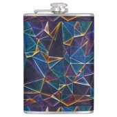 Broken Bubbles Flask Flachmann (Vorderseite)