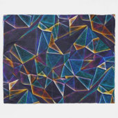 Broken Bubbles Fleece Blanket (Vorderseite (Horizontal))