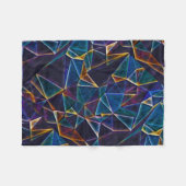 Broken Bubbles Fleece Blanket (Vorderseite (Horizontal))